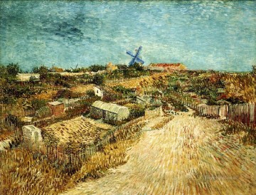  Montmartre Pintura - Huertos en Montmartre 3 Vincent van Gogh